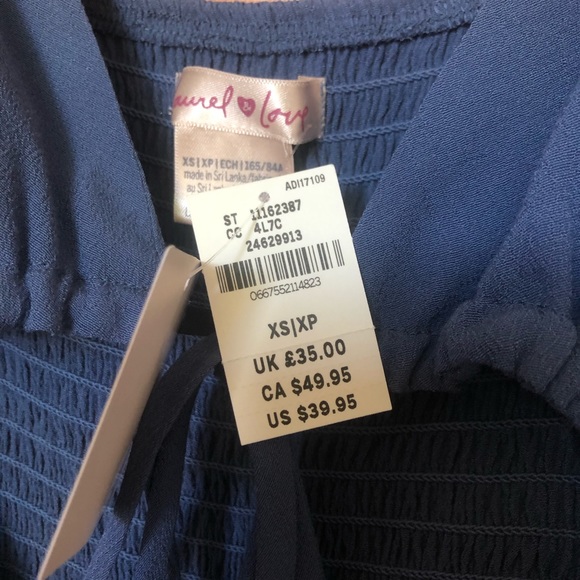 VS PINK LOVE&LAUREL Ties Romper - Picture 7 of 8